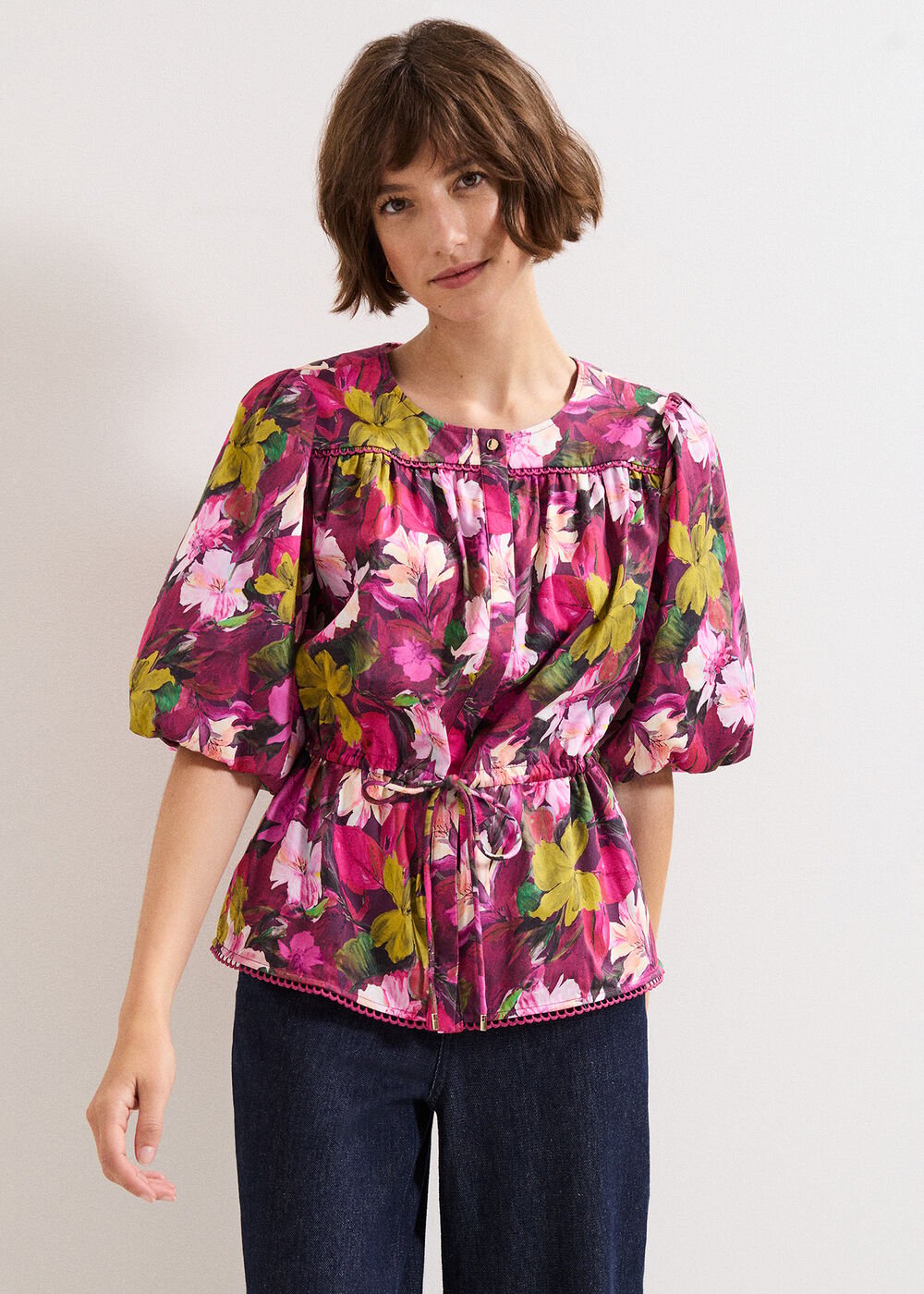 Pia Floral Blouse Multi