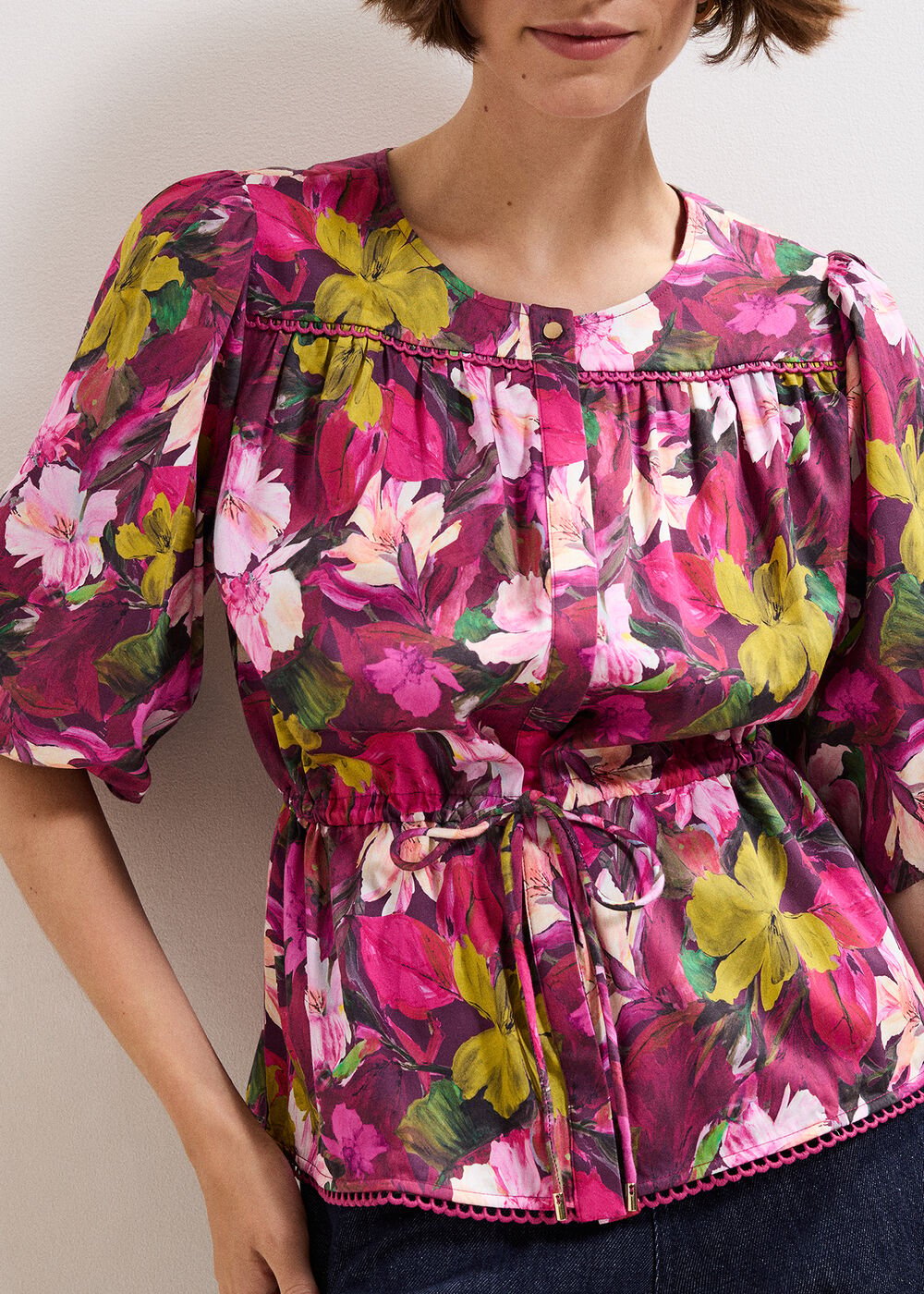 Pia Floral Blouse Multi