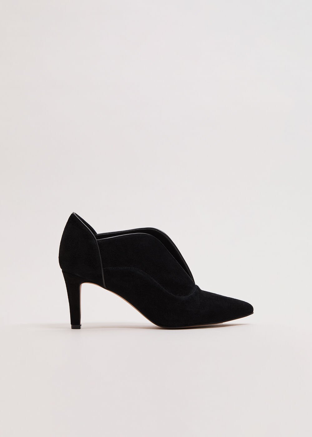 Split Front Boot Black