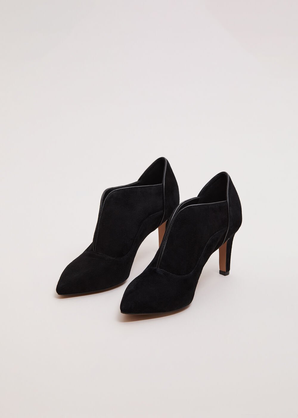 Split Front Boot Black