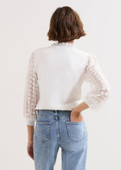 Shelly Detail Jumper Ivory