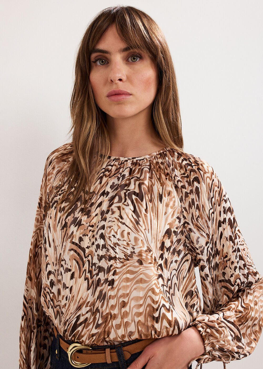 Rafaella Blouse Neutral
