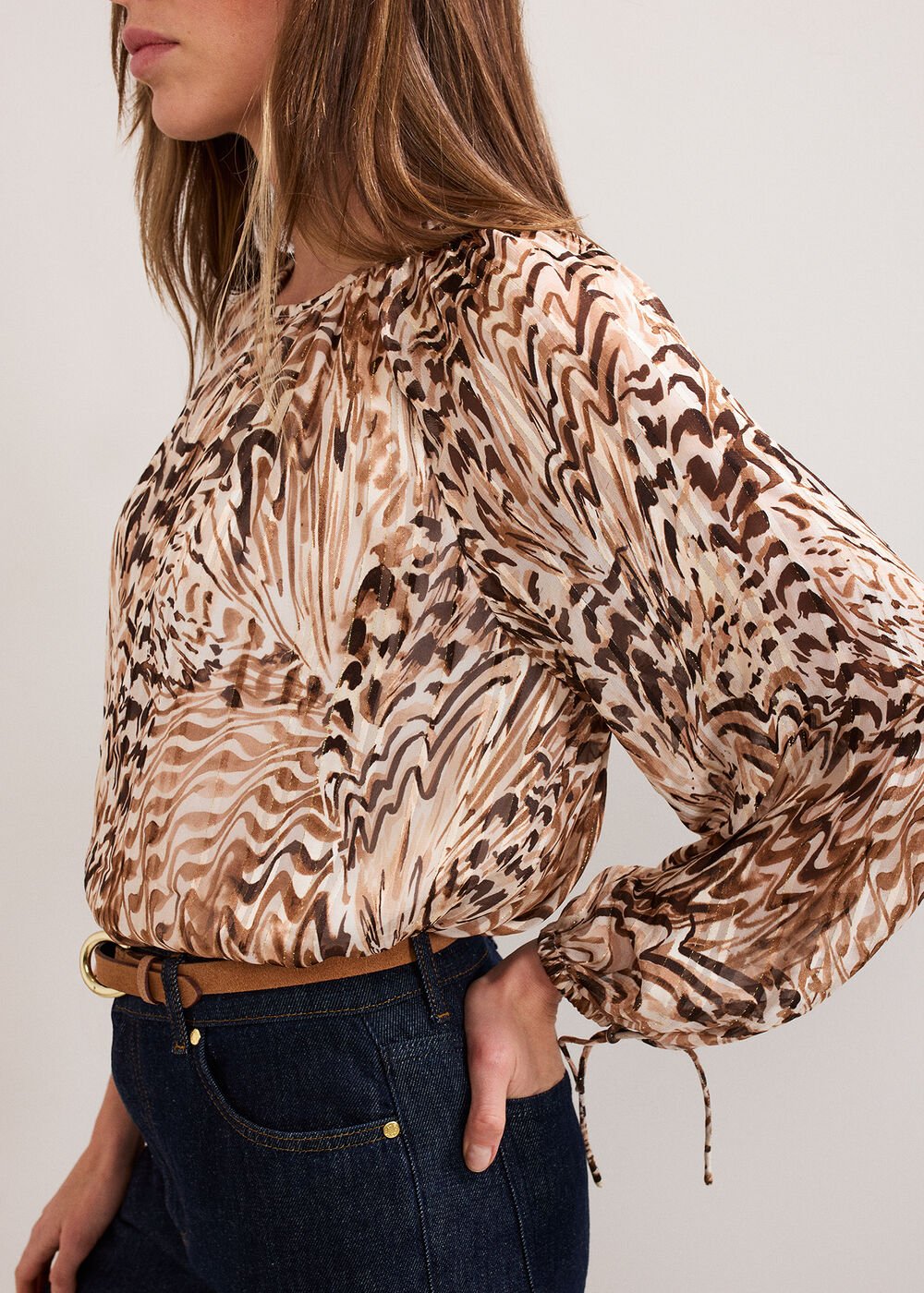 Rafaella Blouse Neutral