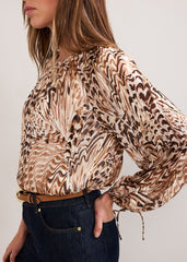 Rafaella Blouse Neutral
