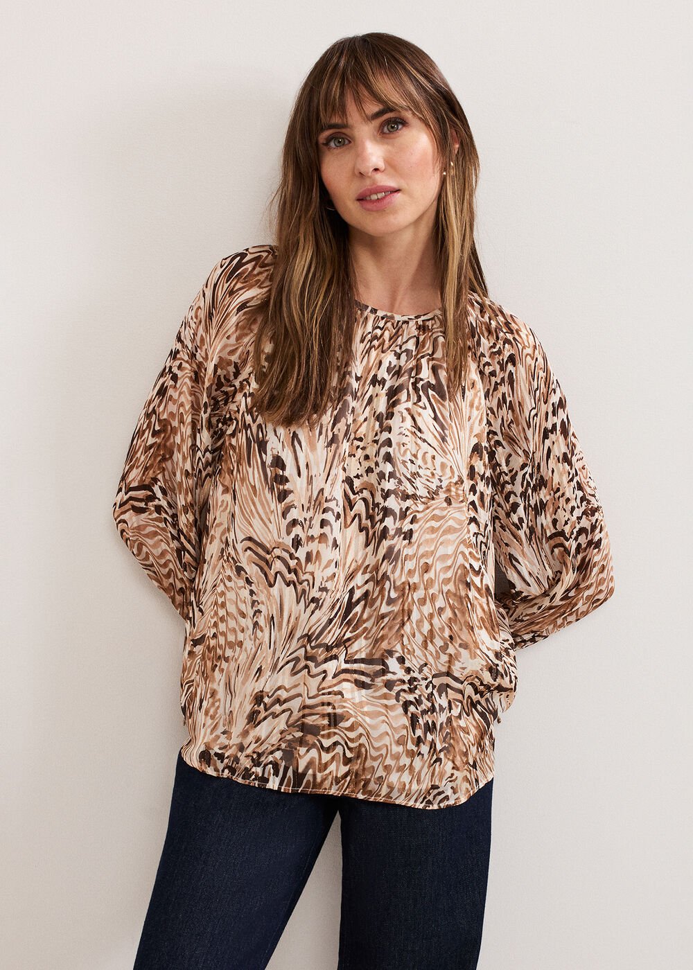 Rafaella Blouse Neutral