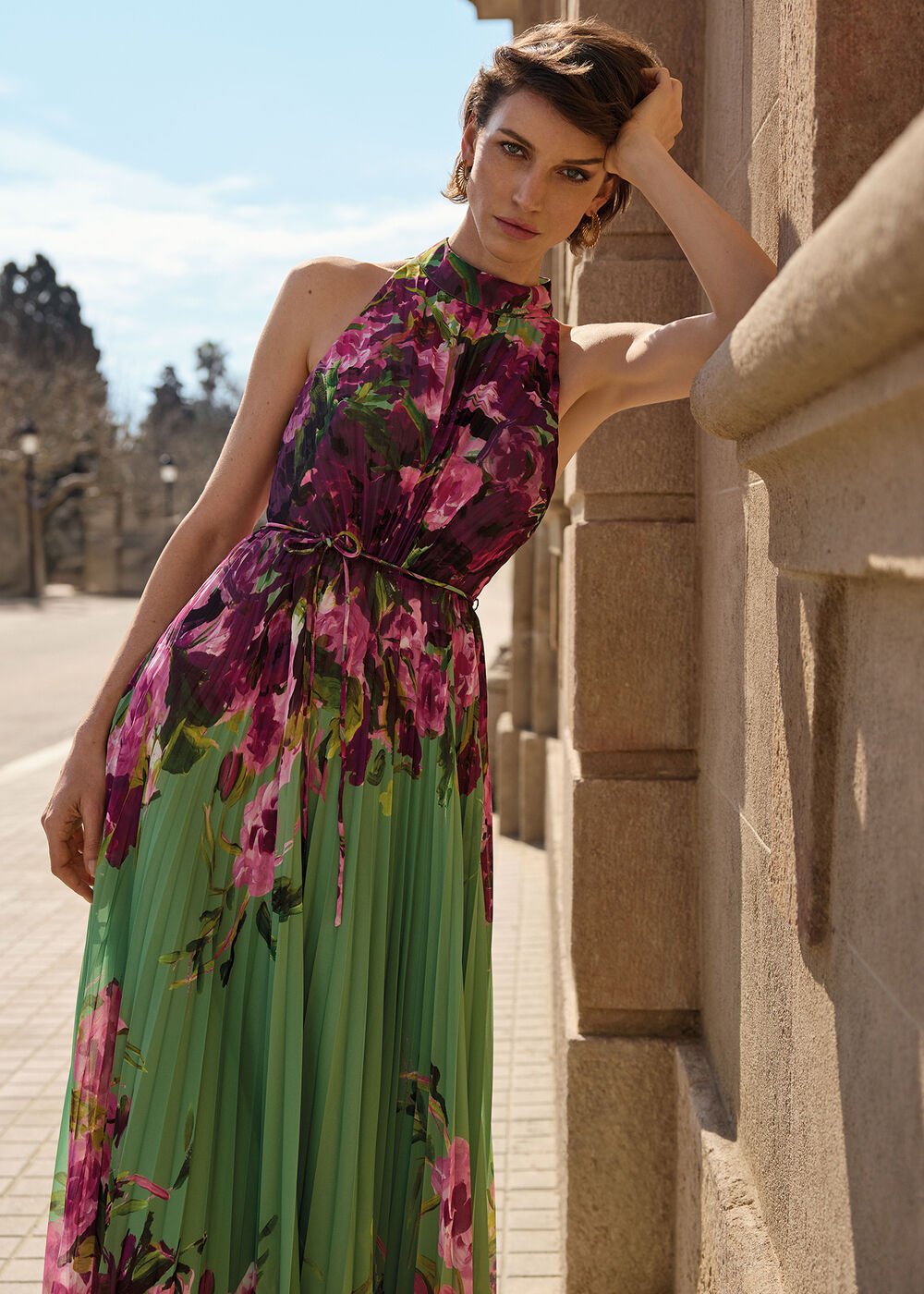Dahlia Printed Dress Multi