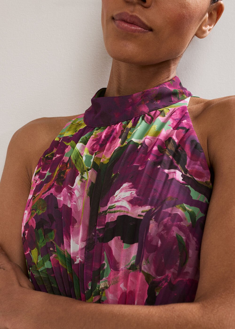 Dahlia Printed Dress Multi
