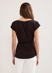 Honor Blurred Top Black Multi