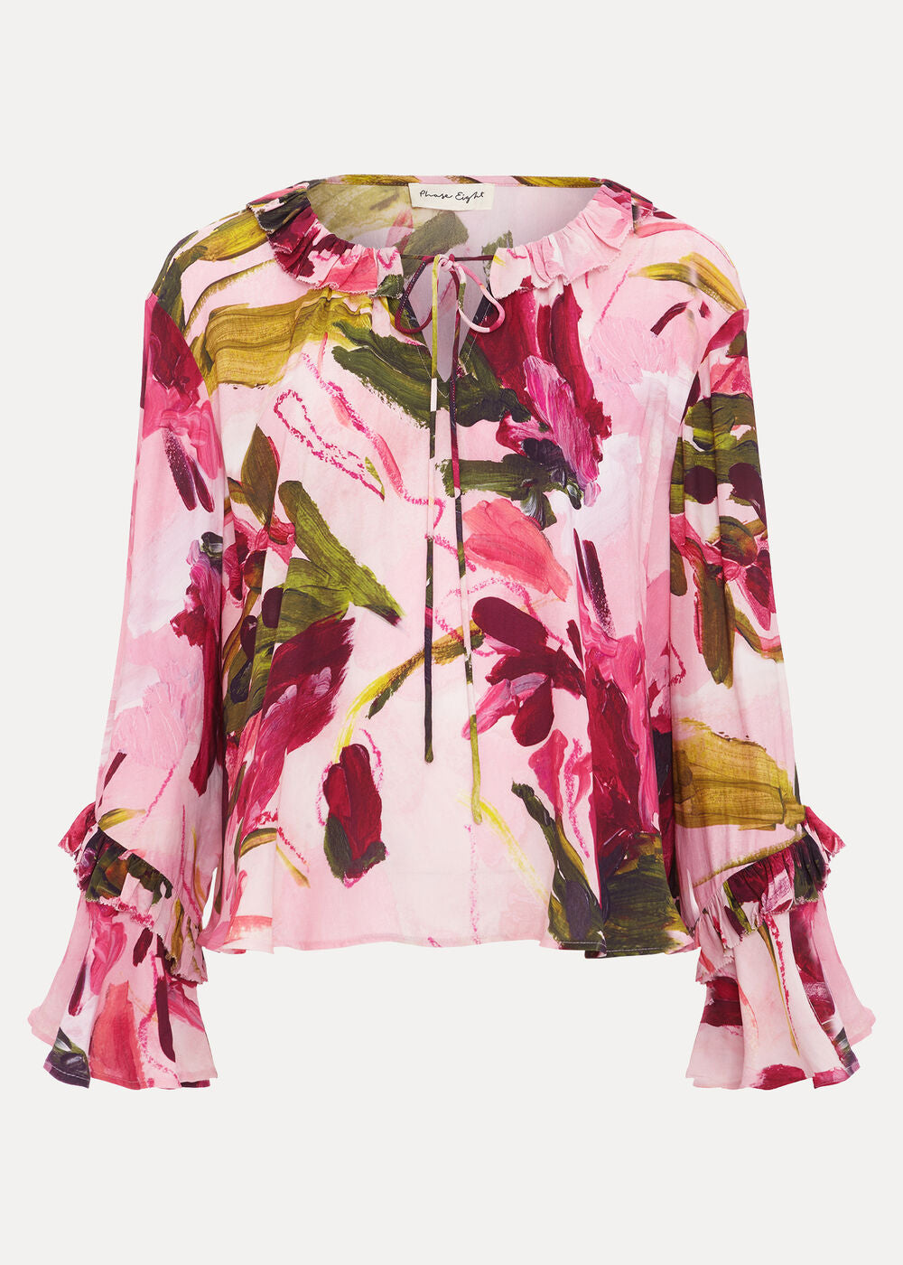 Petite Andi Floral Blouse Multi