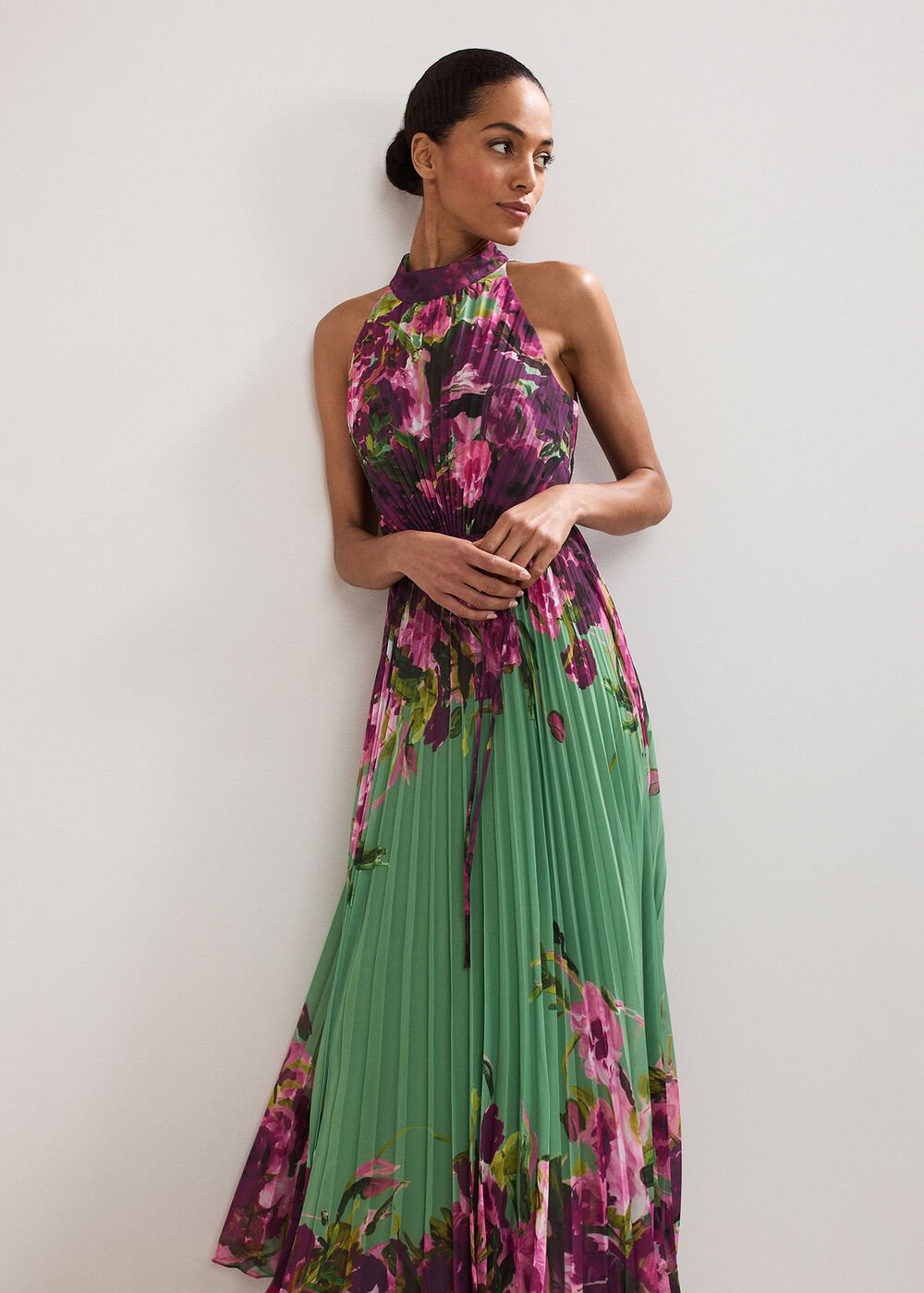 Petite Dahlia Dress Multi