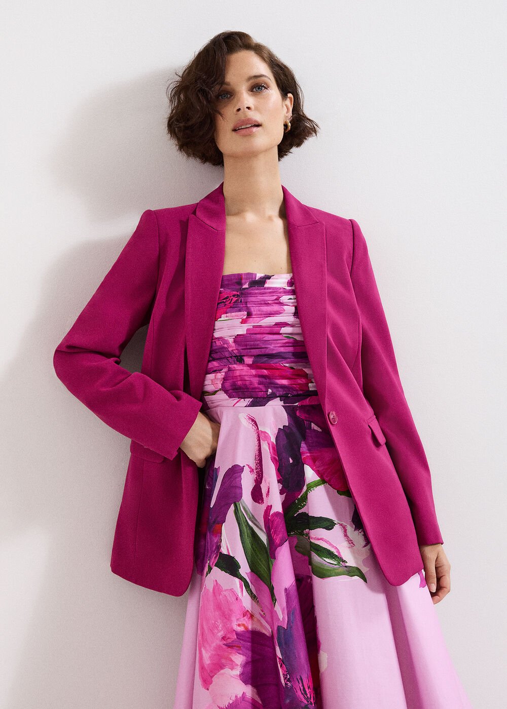 Bianca Pink Blazer Pink