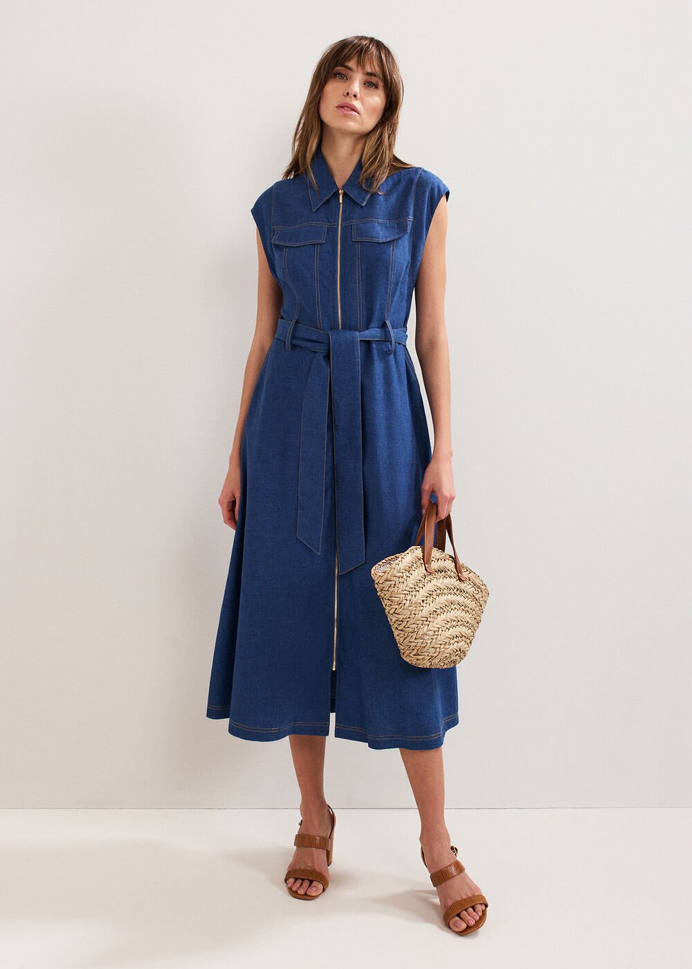 Luiza Denim Dress Denim