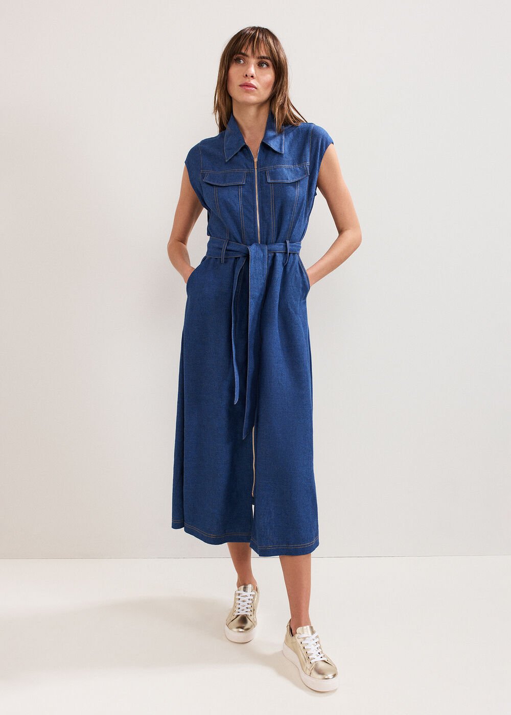 Luiza Denim Dress Denim