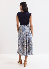 Adola Animal Skirt Blue
