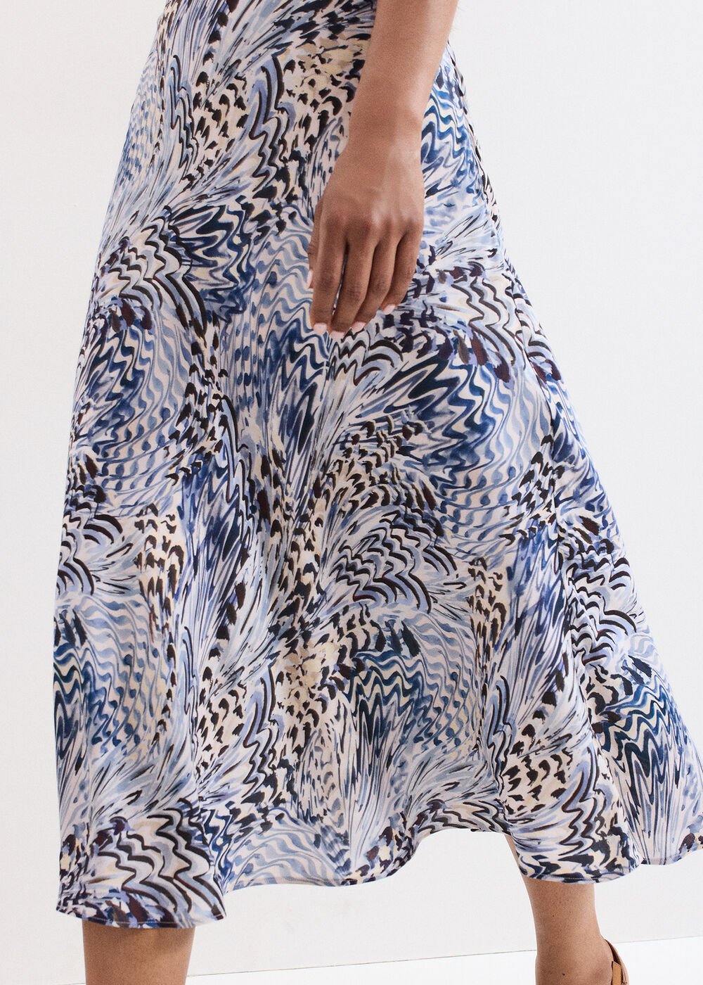 Adola Animal Skirt Blue