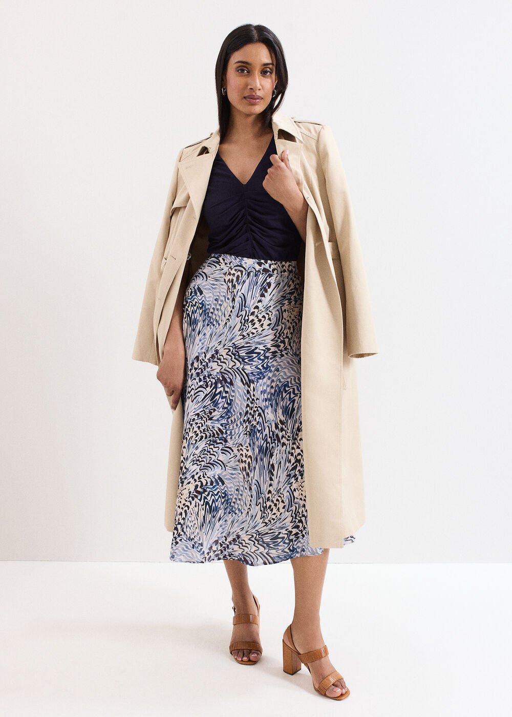 Adola Animal Skirt Blue