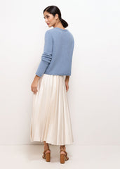 Sybilla Midi Skirt Neutral