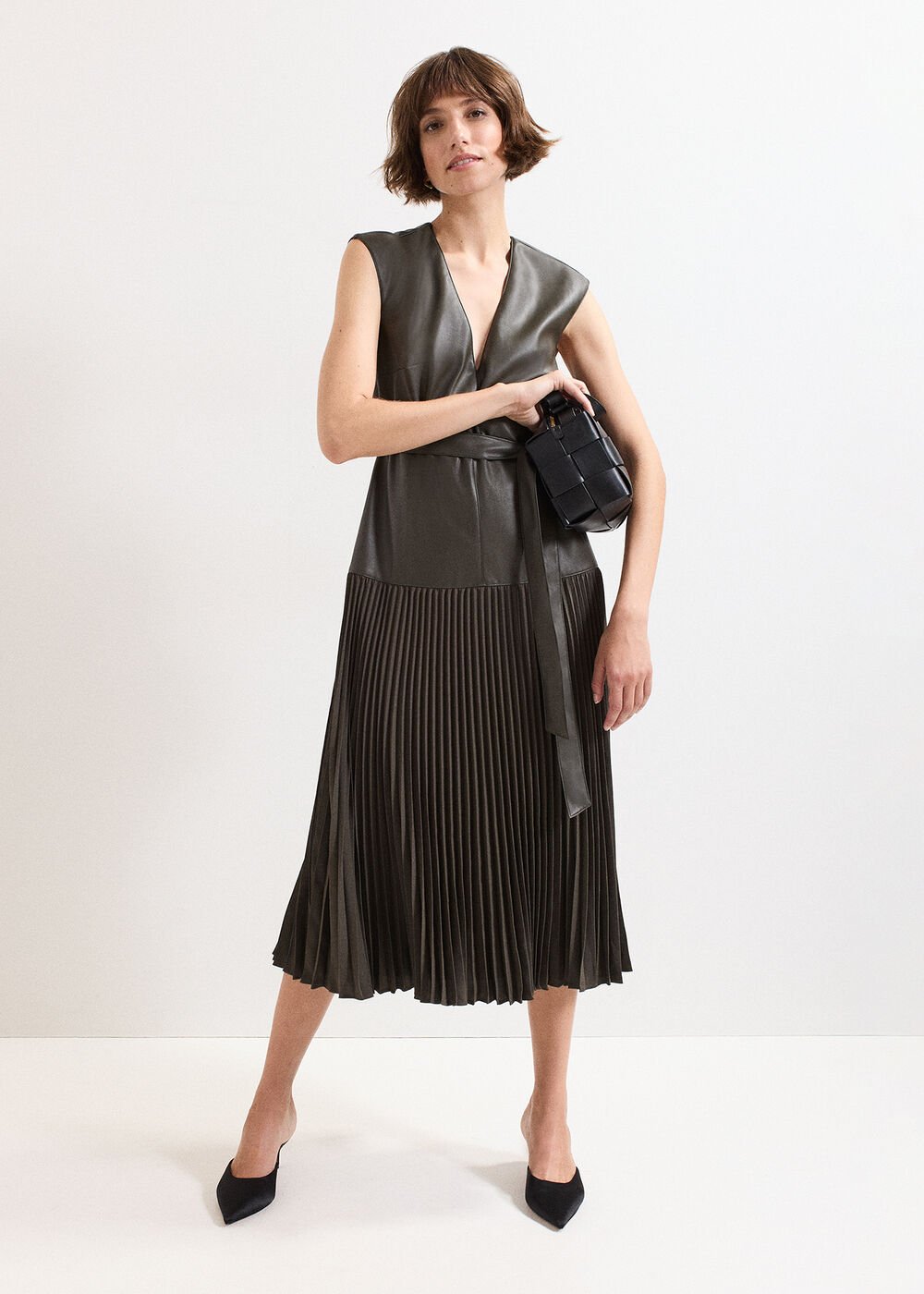 Petite Aria Dress Green