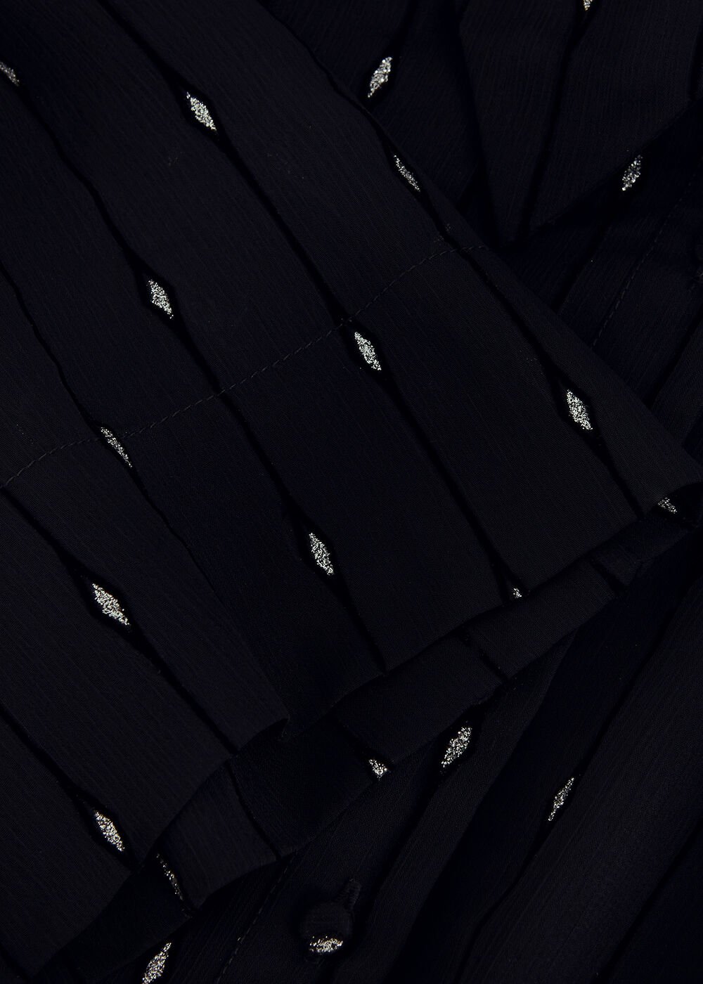 Tessa Glitter Dress Black
