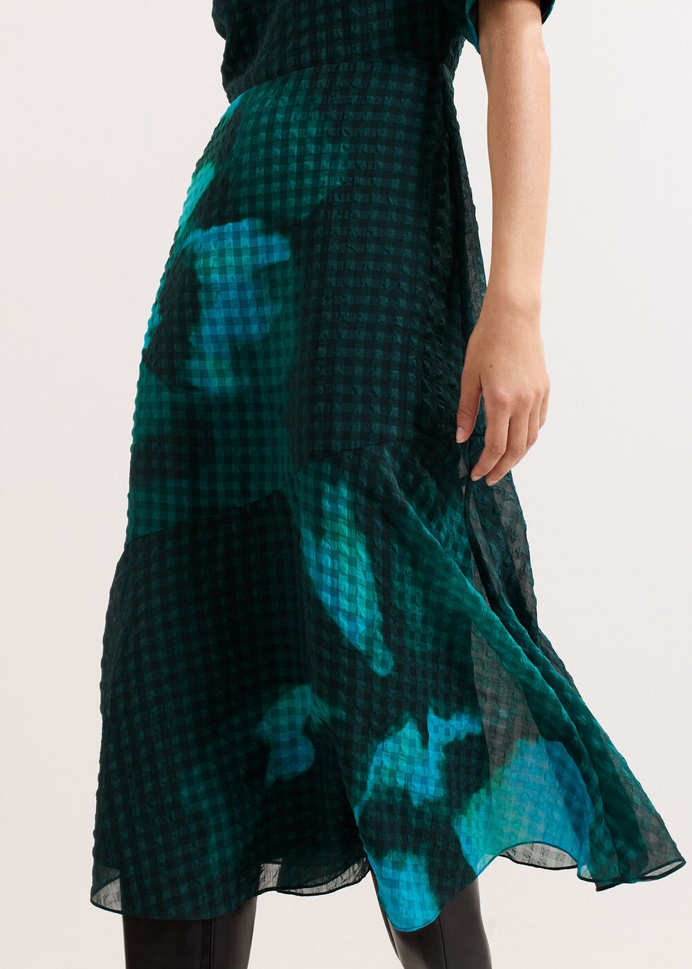 Petite Nancy Midi Dress Green