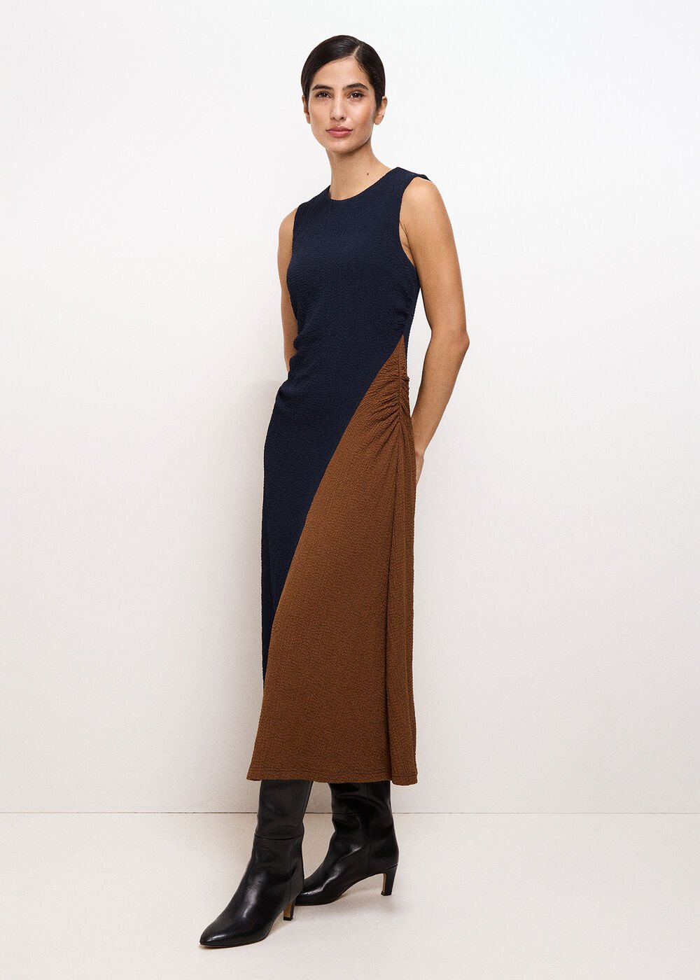 Chantelle Jersey Dress Navy