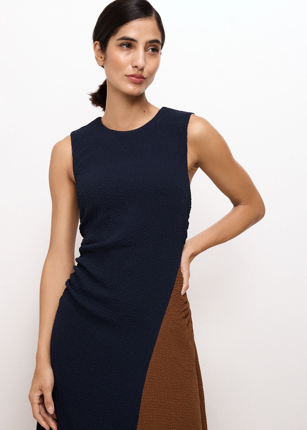 Chantelle Jersey Dress Navy