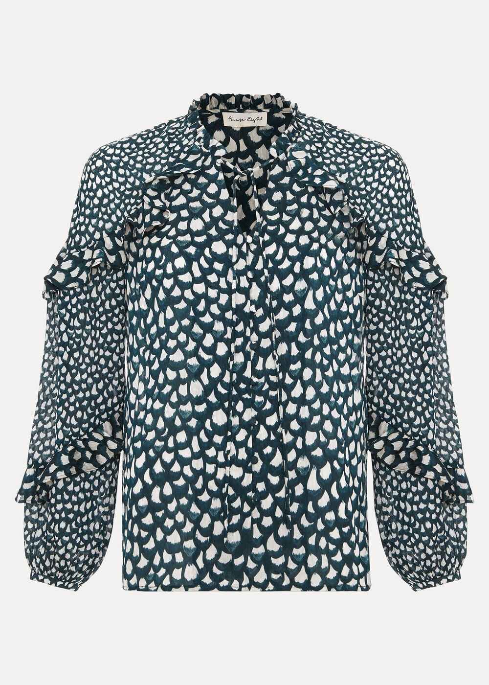 Manon Frill Blouse Green