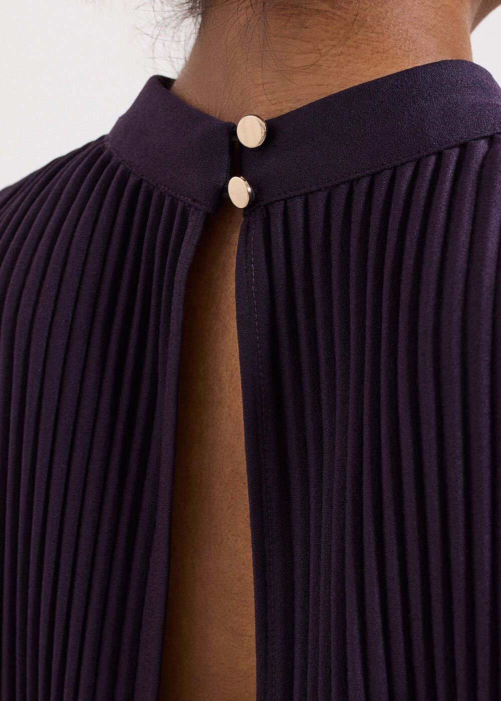 Gracie Ribbed Dress Purple