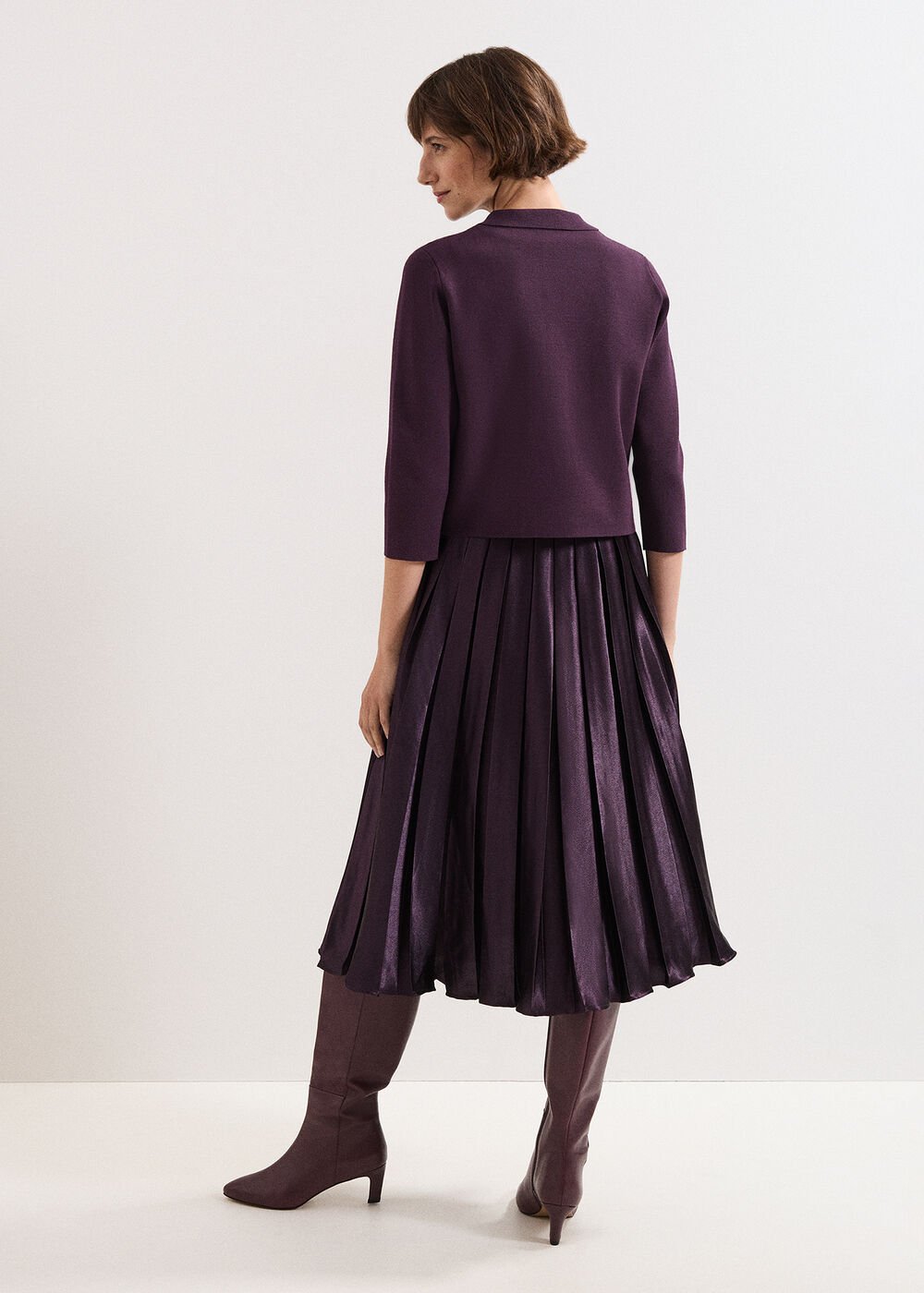 Penny Jacket Dress Purple