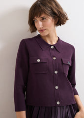 Penny Jacket Dress Purple