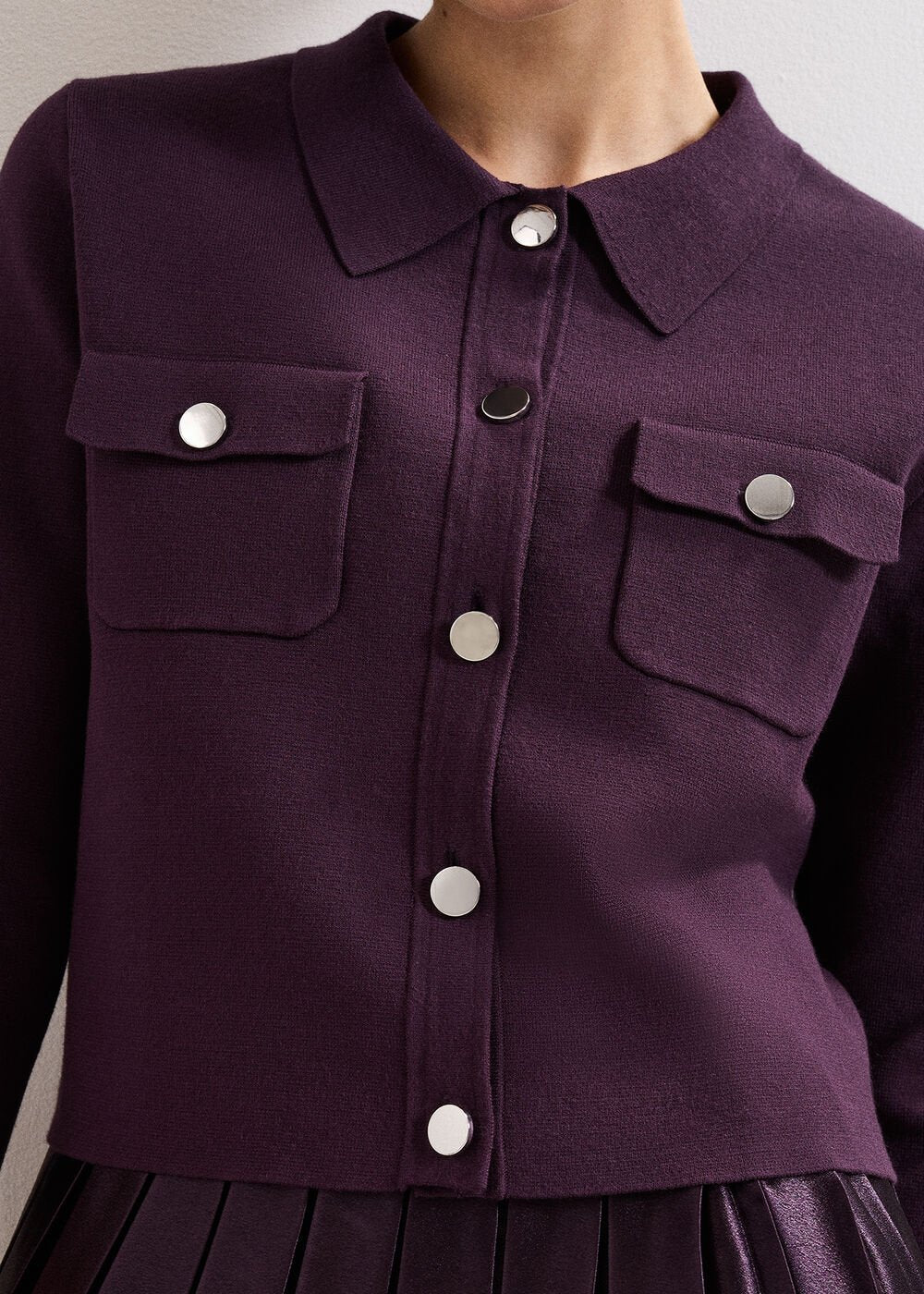 Penny Jacket Dress Purple