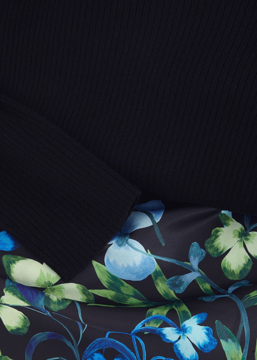 Izzy Jumper Dress Black Multi