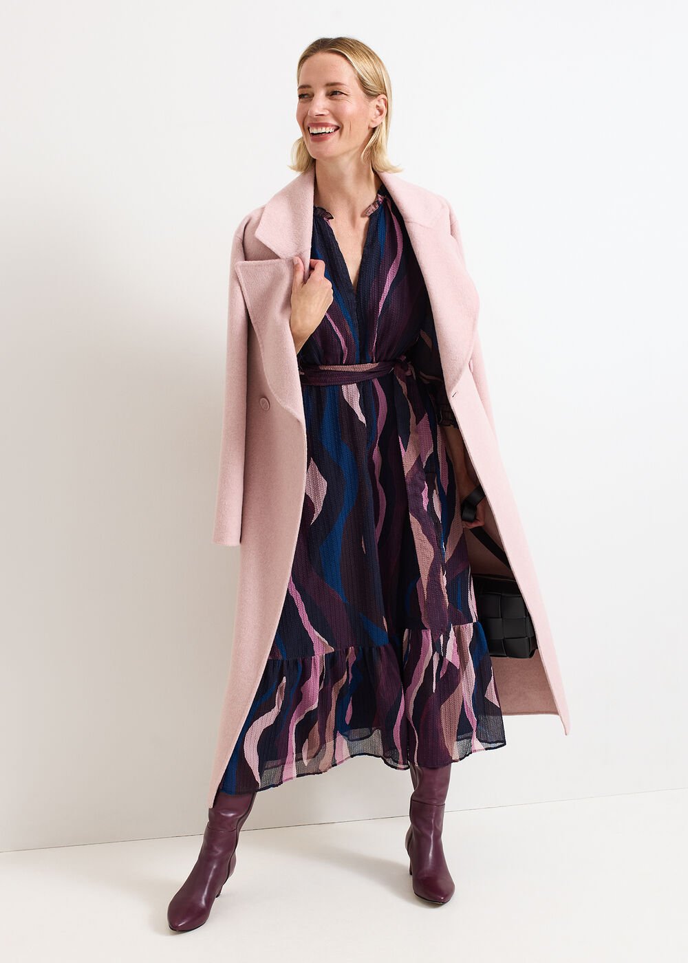 Petite Carra Midi Dress Multi