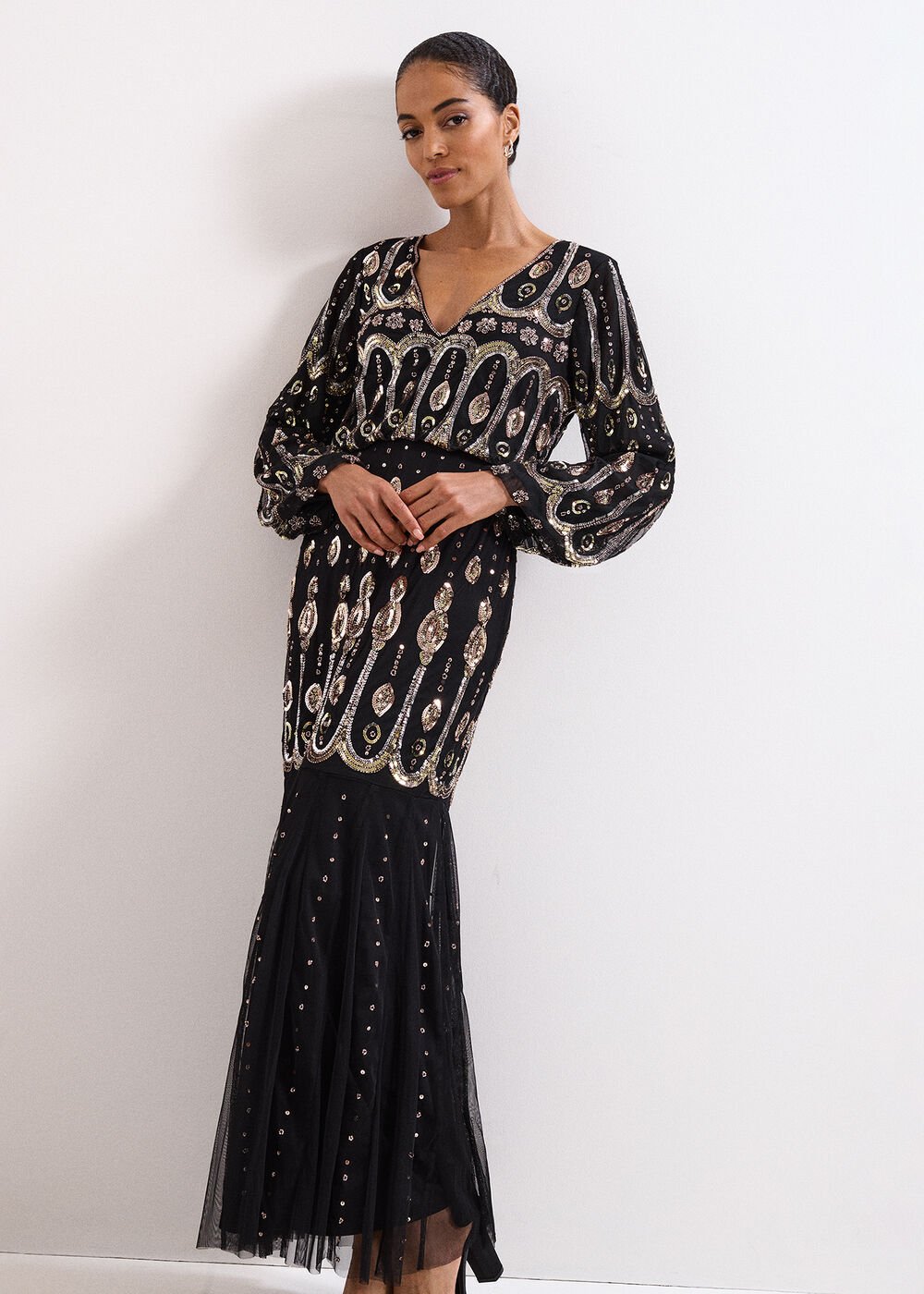 Sasha Black Dress Black
