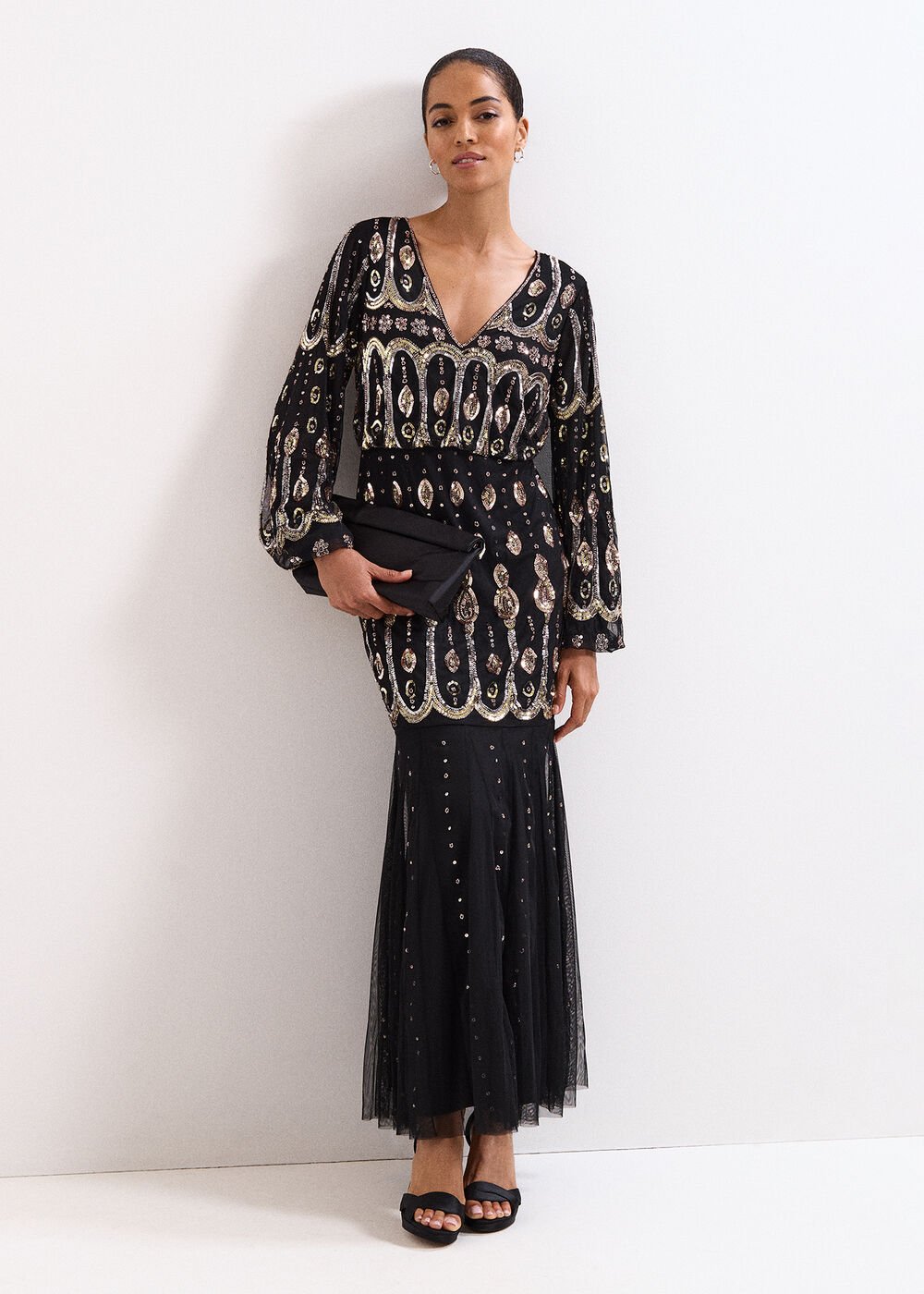 Petite Sasha Dress Black