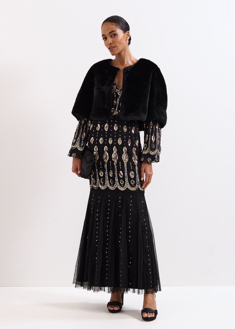 Petite Sasha Dress Black