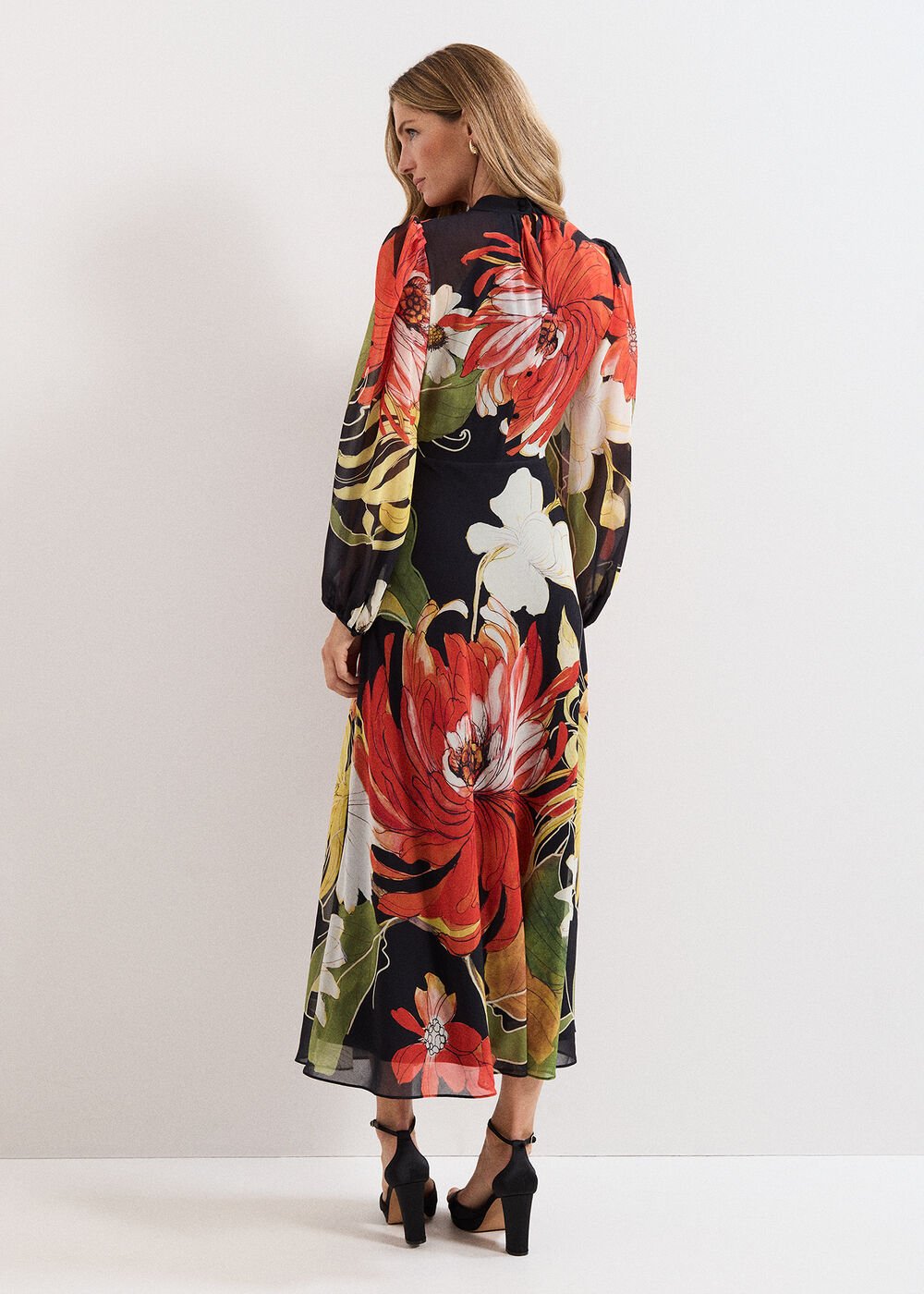 Eve Floral Maxi Dress Multi
