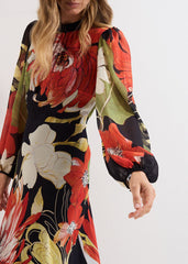 Eve Floral Maxi Dress Multi