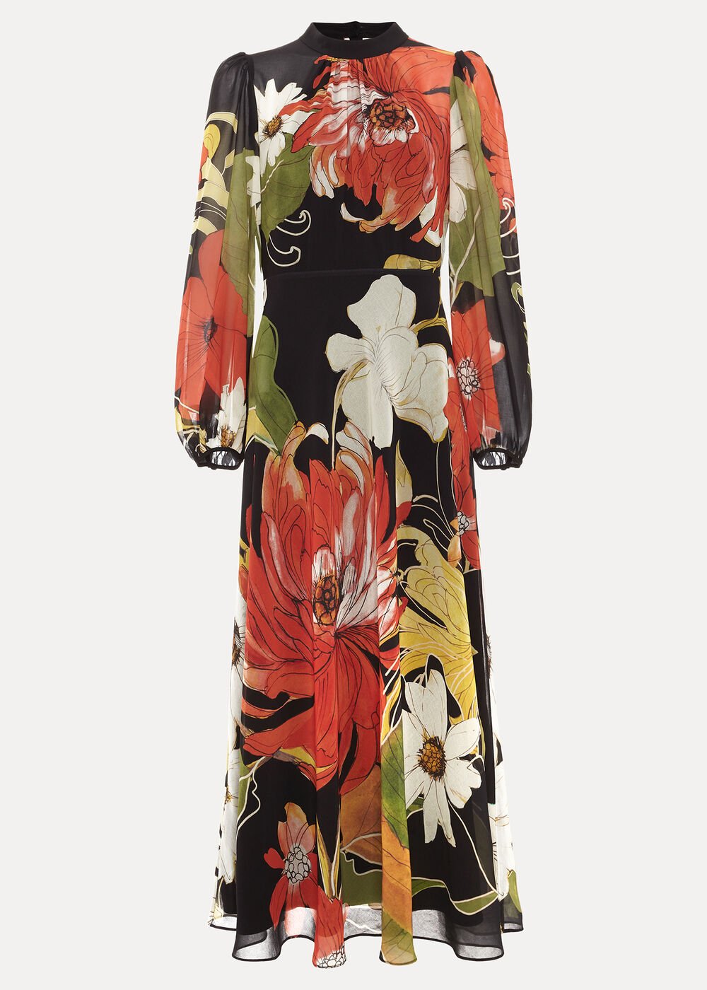 Eve Floral Maxi Dress Multi