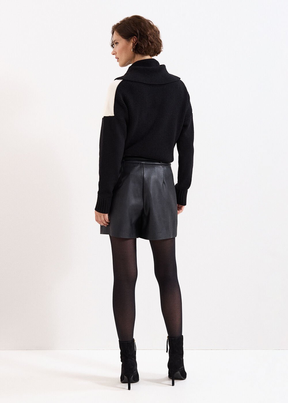 Finlay PU Short Black