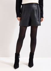 Finlay PU Short Black