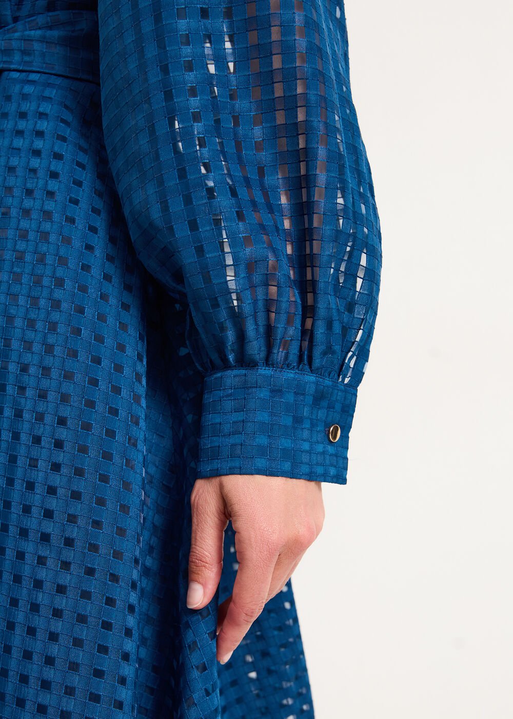 Natalie Midi Shirt Dress Teal