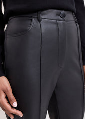 Kenzie PU Trouser Black