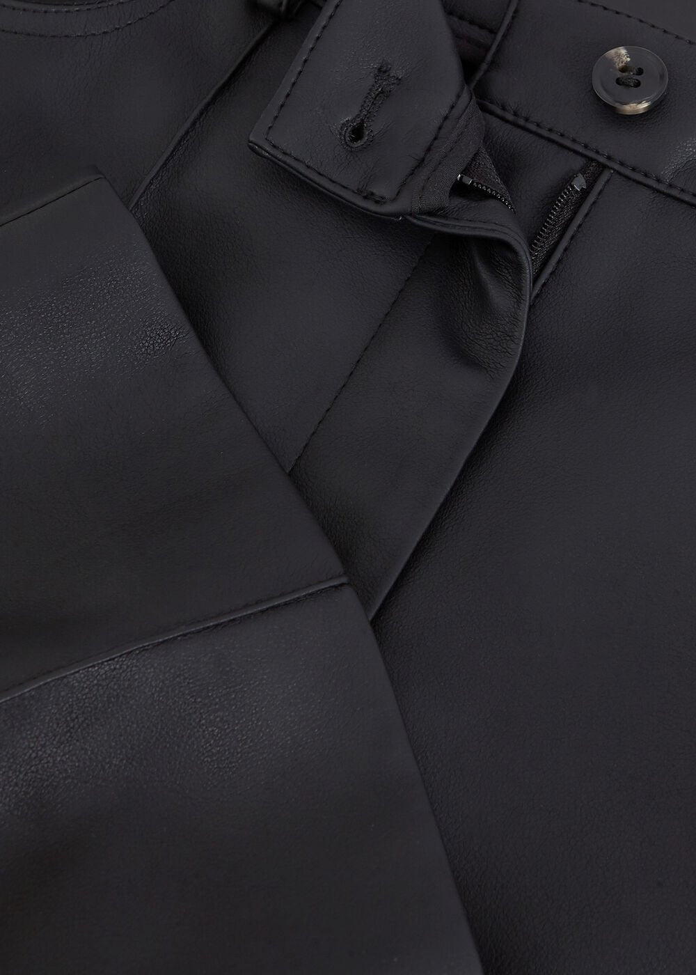 Kenzie PU Trouser Black