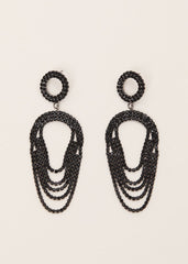 Statement Earring Black
