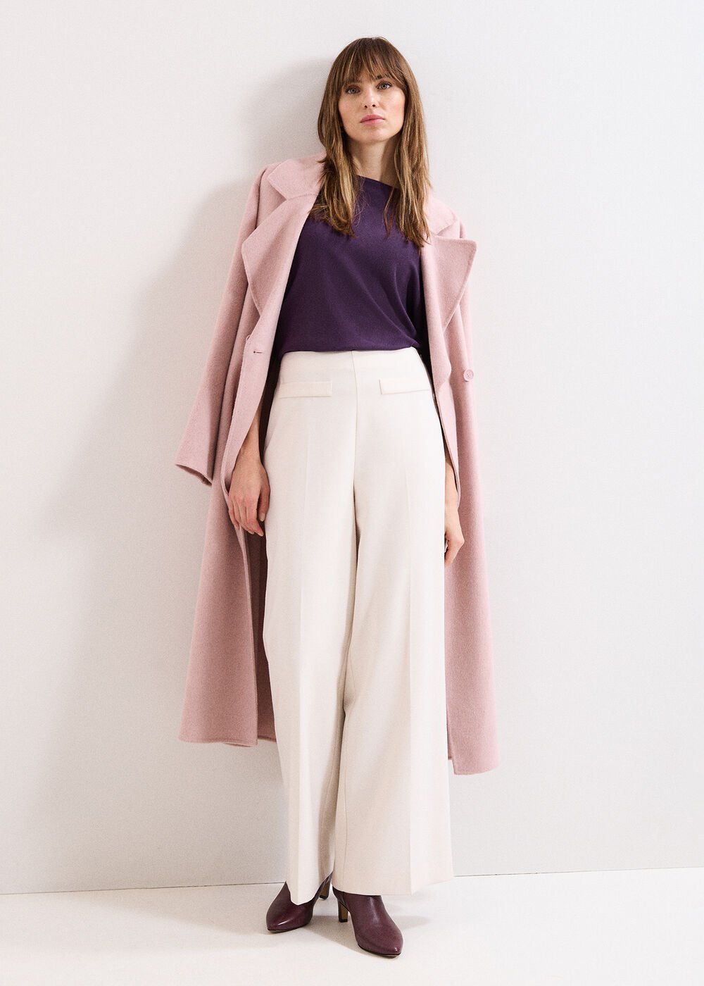 Cristine Knit Jumper Purple