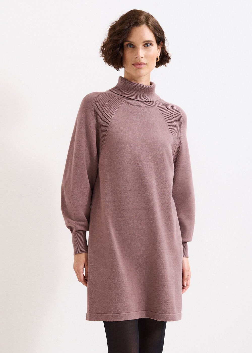 Ellie Knit Dress Latte