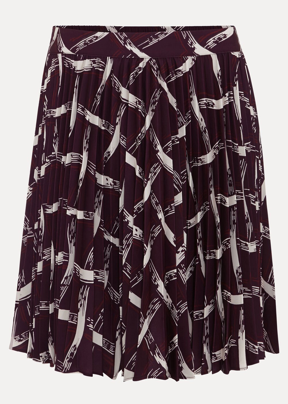 Mairi Mini Skirt Dark Red