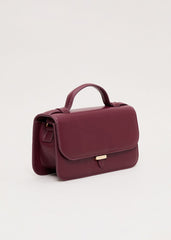 Leather Mini Bag Dark Red