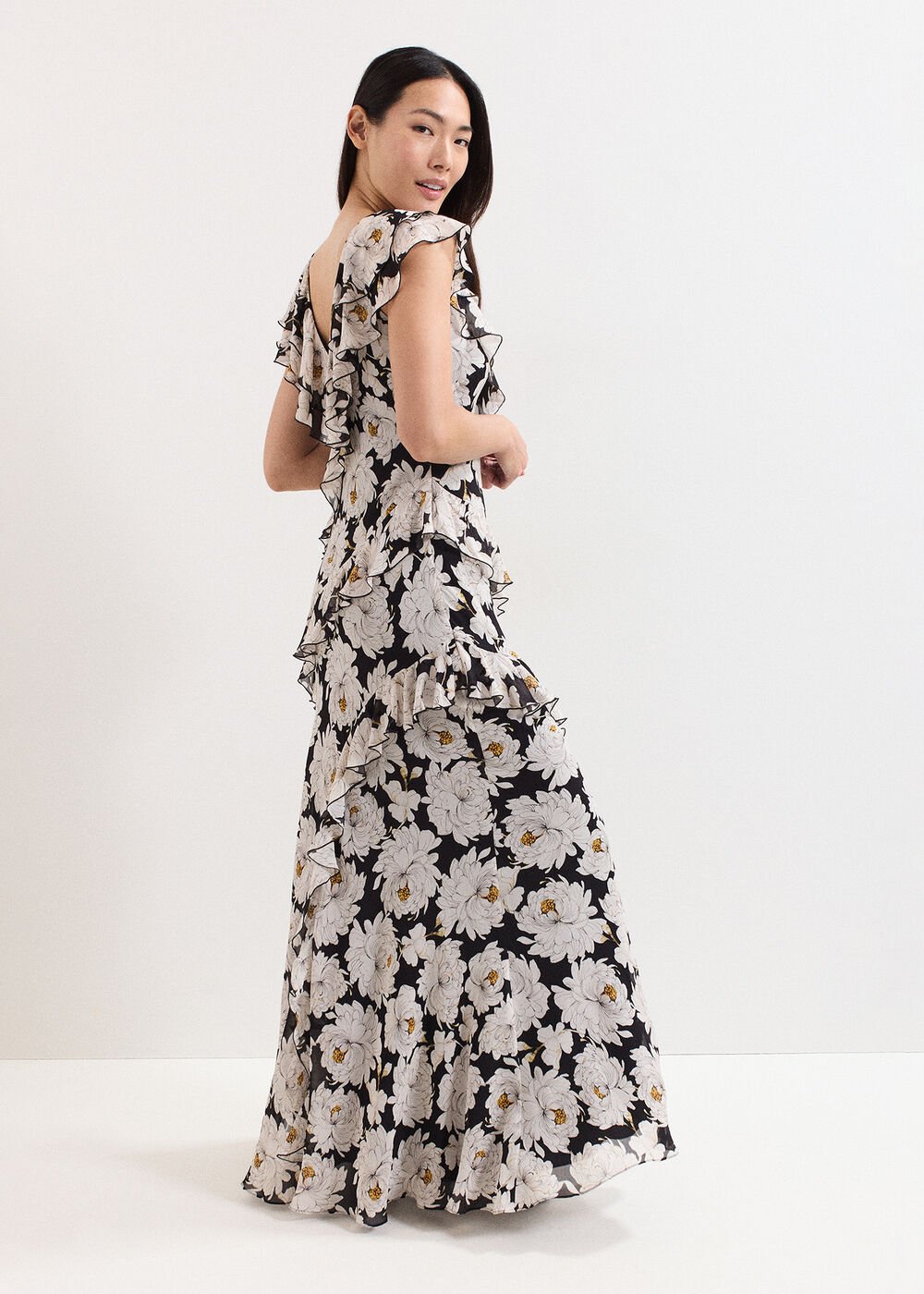 Eva Floral Maxi Dress Multi